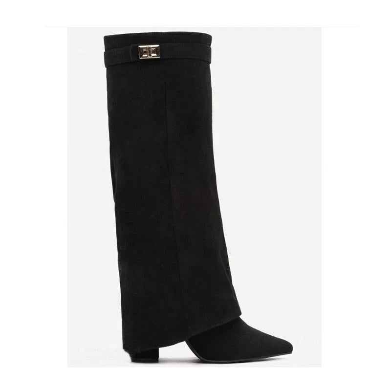 Bottes hautes à boucle Éloïse
