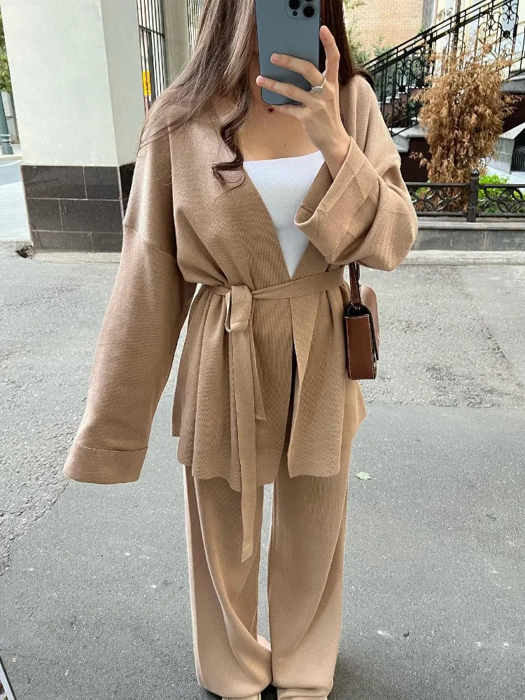 Suzon 3-piece knit set
