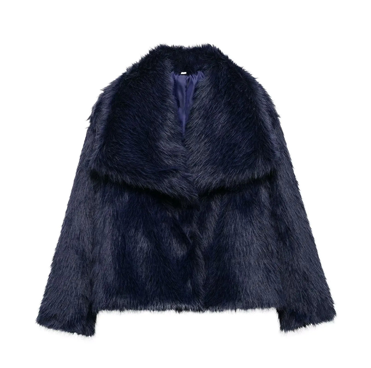 Veste courte en fausse fourrure Claudia