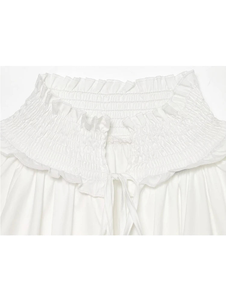 Blouse brodée en dentelle Josiane