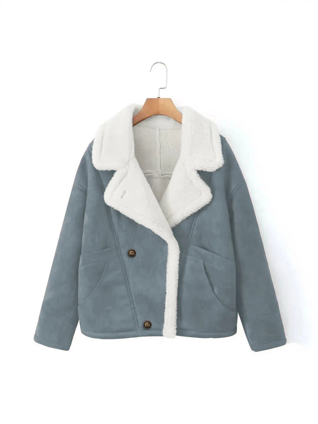 Veste doublée effet mouton Paule