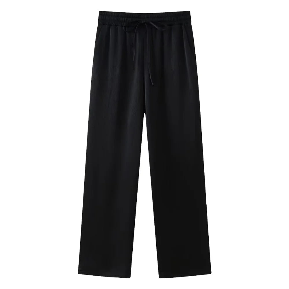 Set aus Blazer und fließender Hose Quitterie