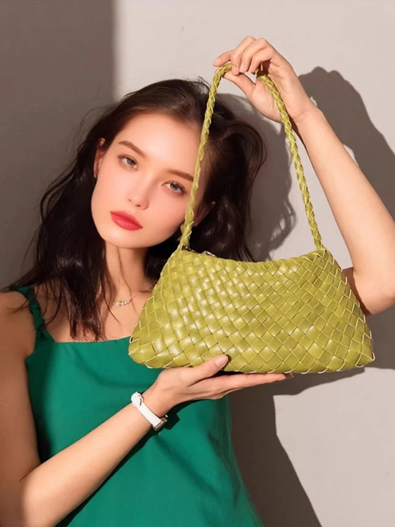 Panier tressé à la française Natacha