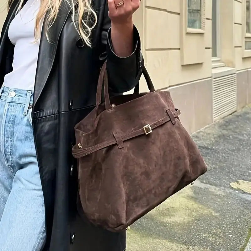 Sac effet suède à boucle Cassandre