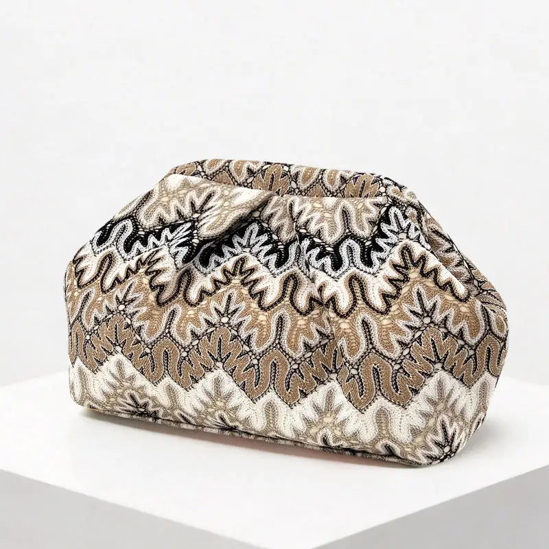 Pochette plissée rétro Henriette