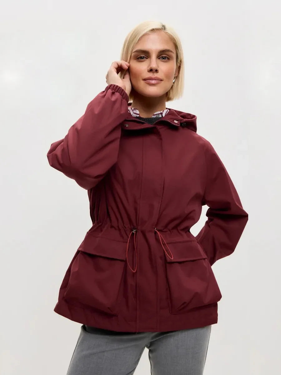 Coupe-vent imperméable à capuche Loane