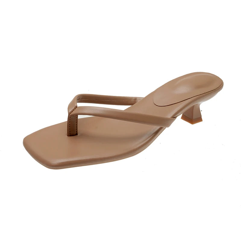 Mules con tacco basso e listino Eulalie