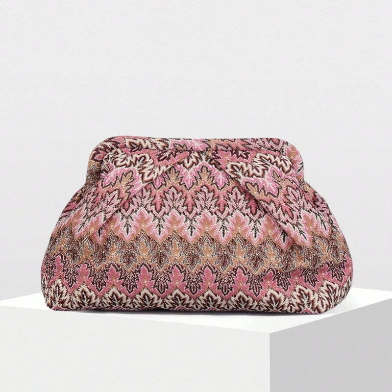 Pochette plissée rétro Henriette