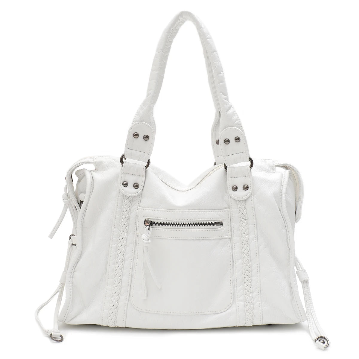 Grand sac vintage effet cuir délavé Annabelle