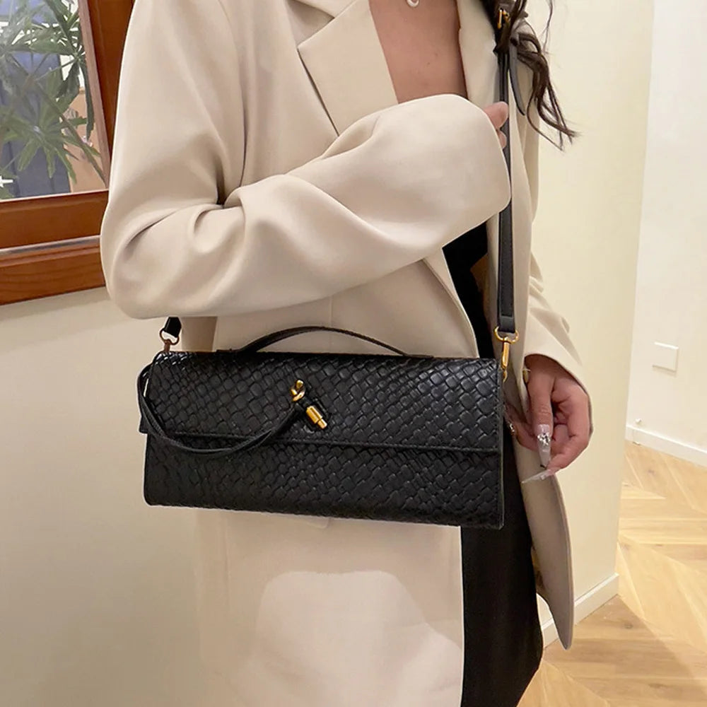 Sac tressé allongé Florence