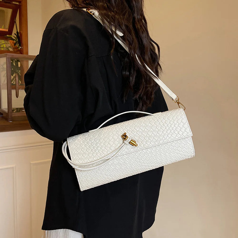 Sac tressé allongé Florence