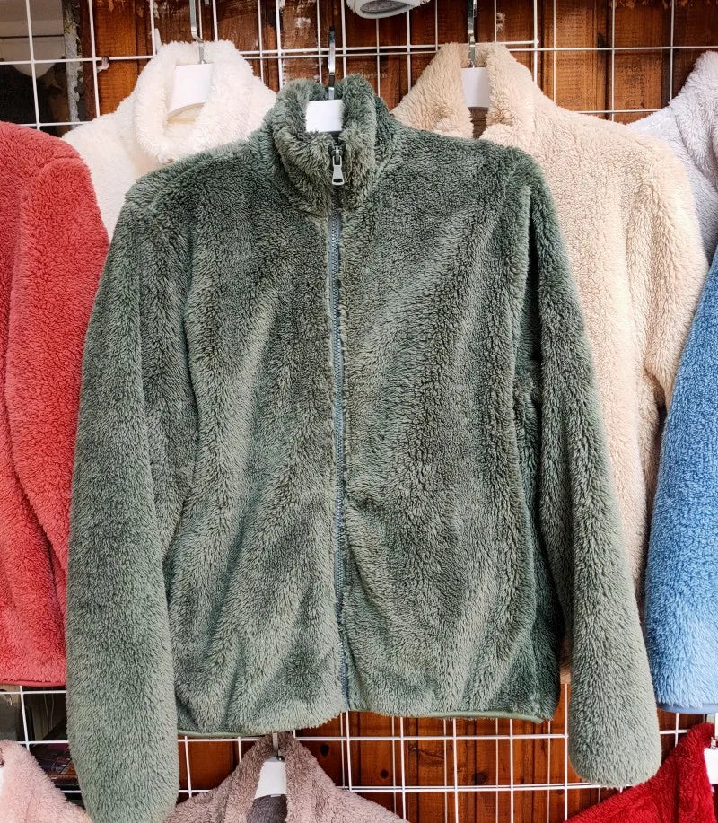 Cardigan en polaire douce Georgette