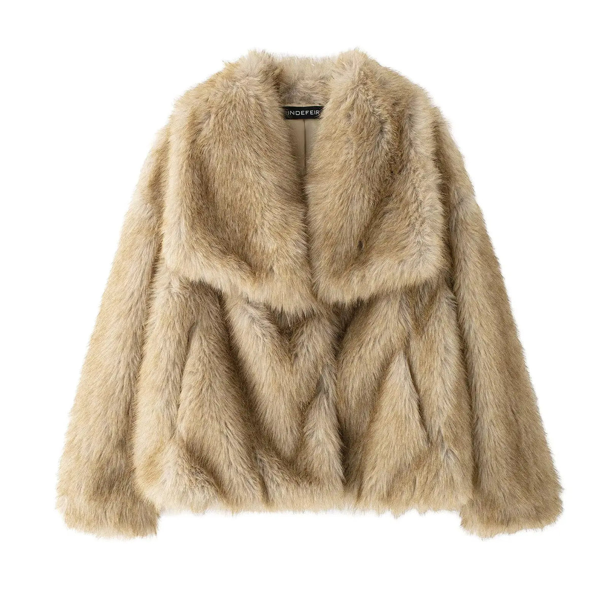 Veste courte en fausse fourrure Claudia