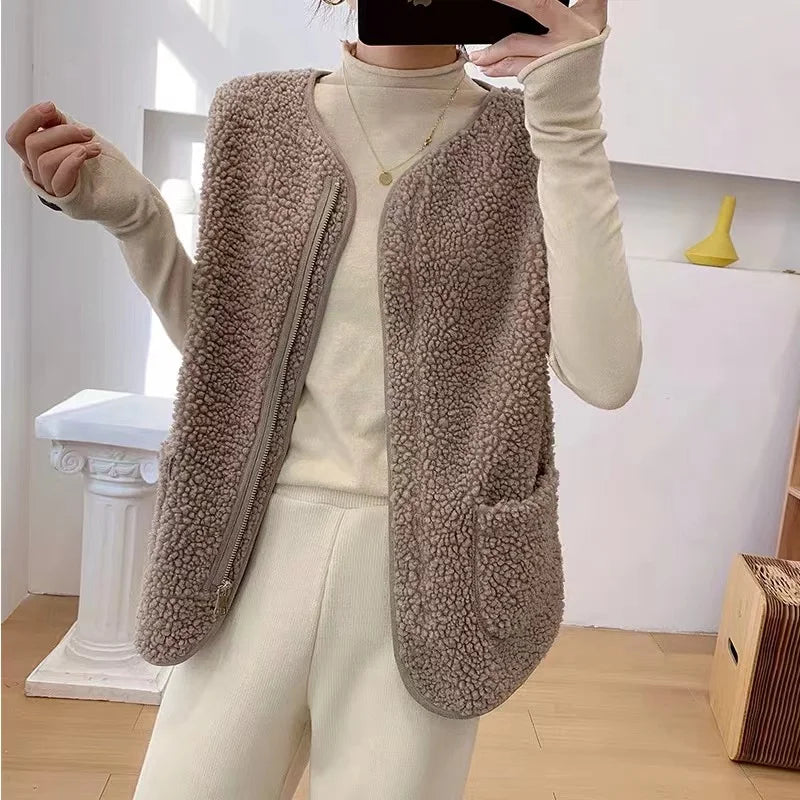 Eléa sherpa vest