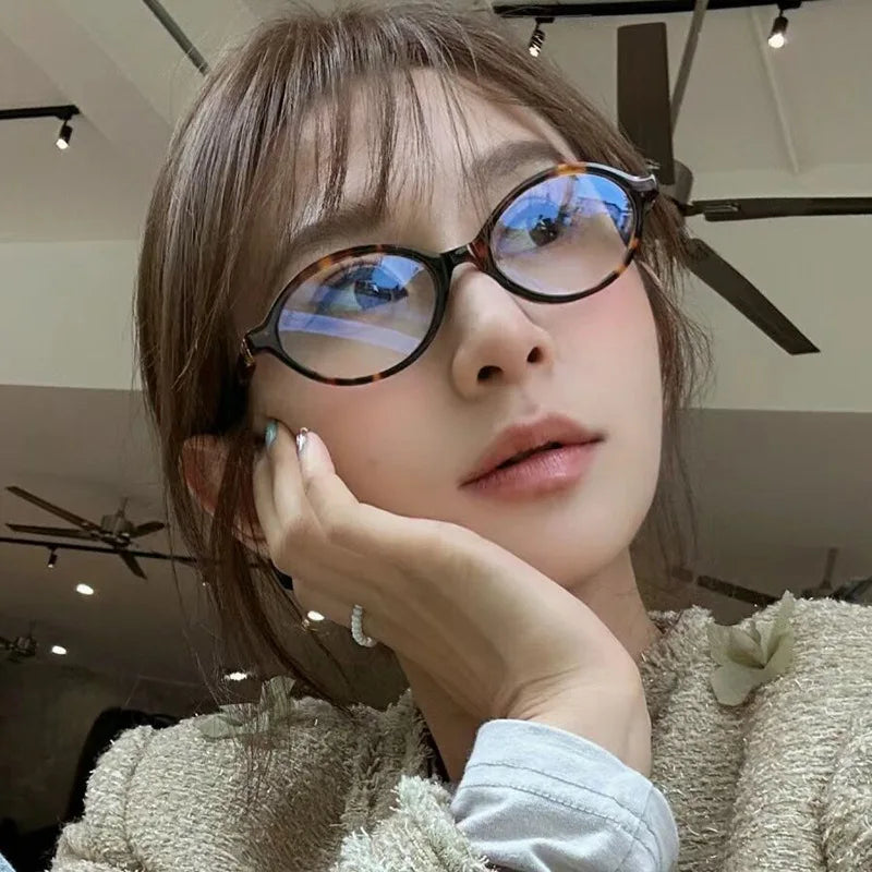 Petites lunettes ovales vintage Léonie