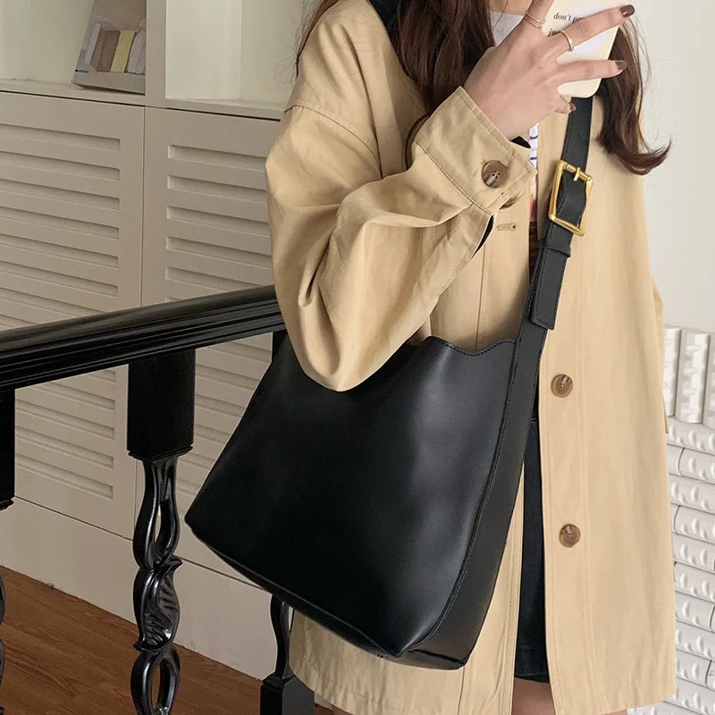 Sac seau avec pochette Ginette
