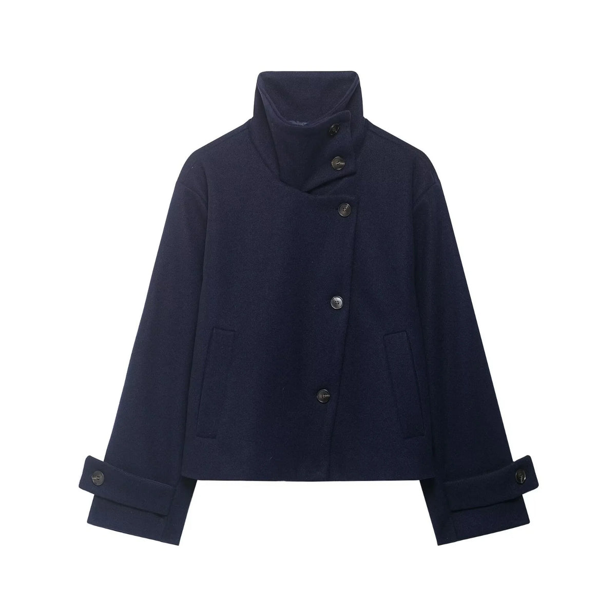 Veste épaisse à col montant Solène