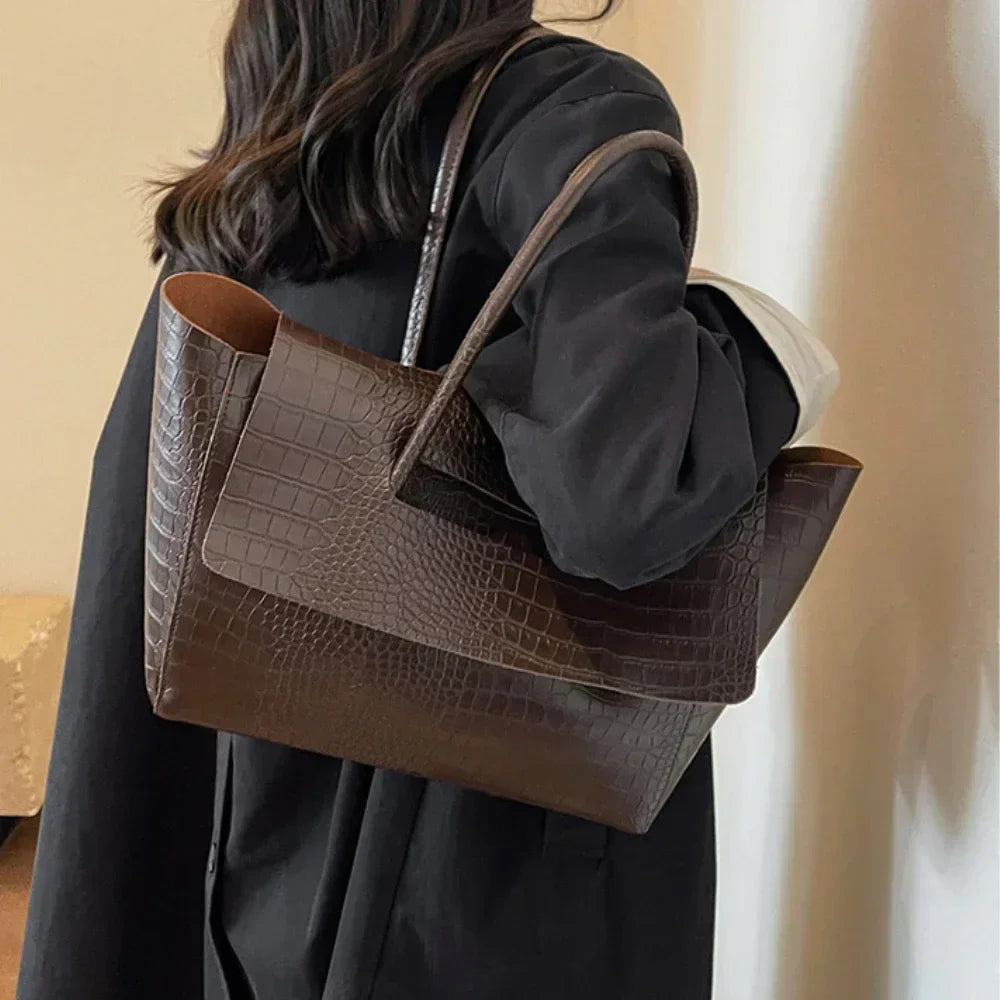 Borsa grande effetto cocco Florine