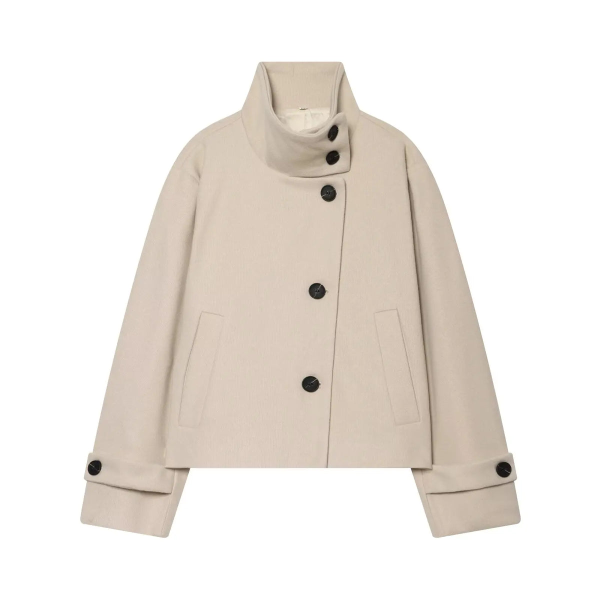 Veste courte à col montant Garance