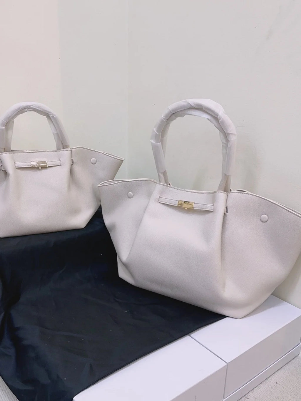 Grand sac porté épaule arrondi Agathe