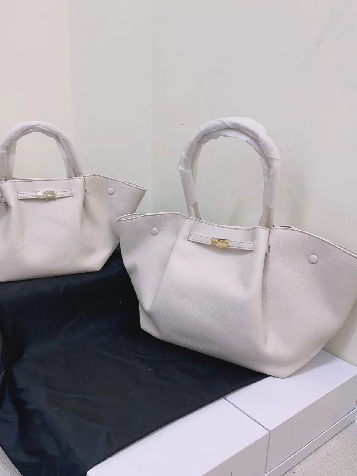 Grand sac porté épaule arrondi Agathe
