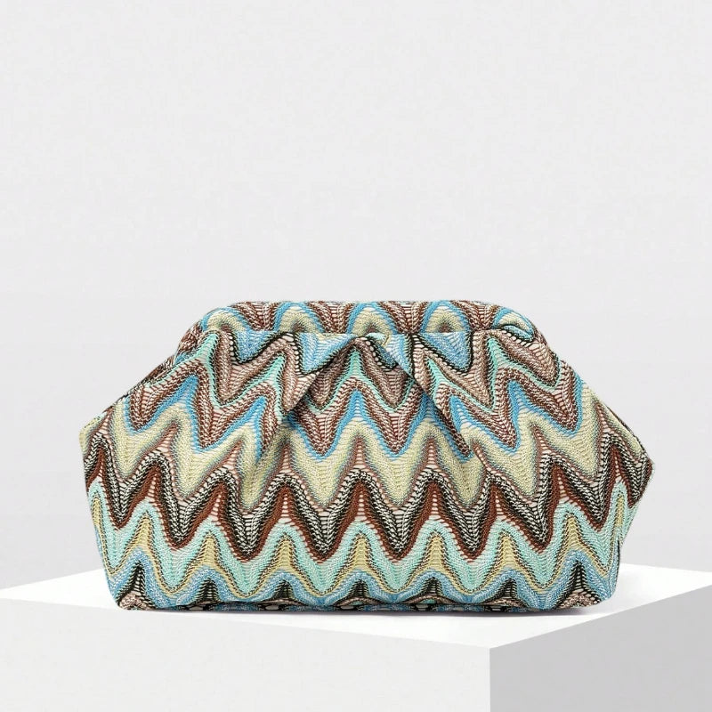 Pochette plissée rétro Henriette