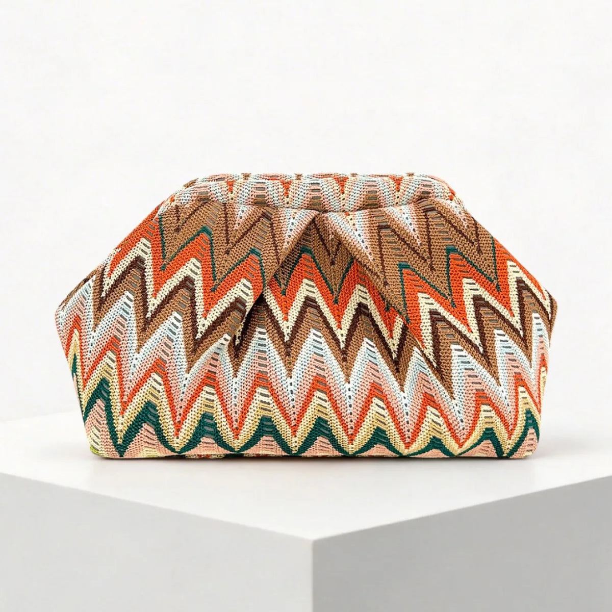 Pochette plissée rétro Henriette