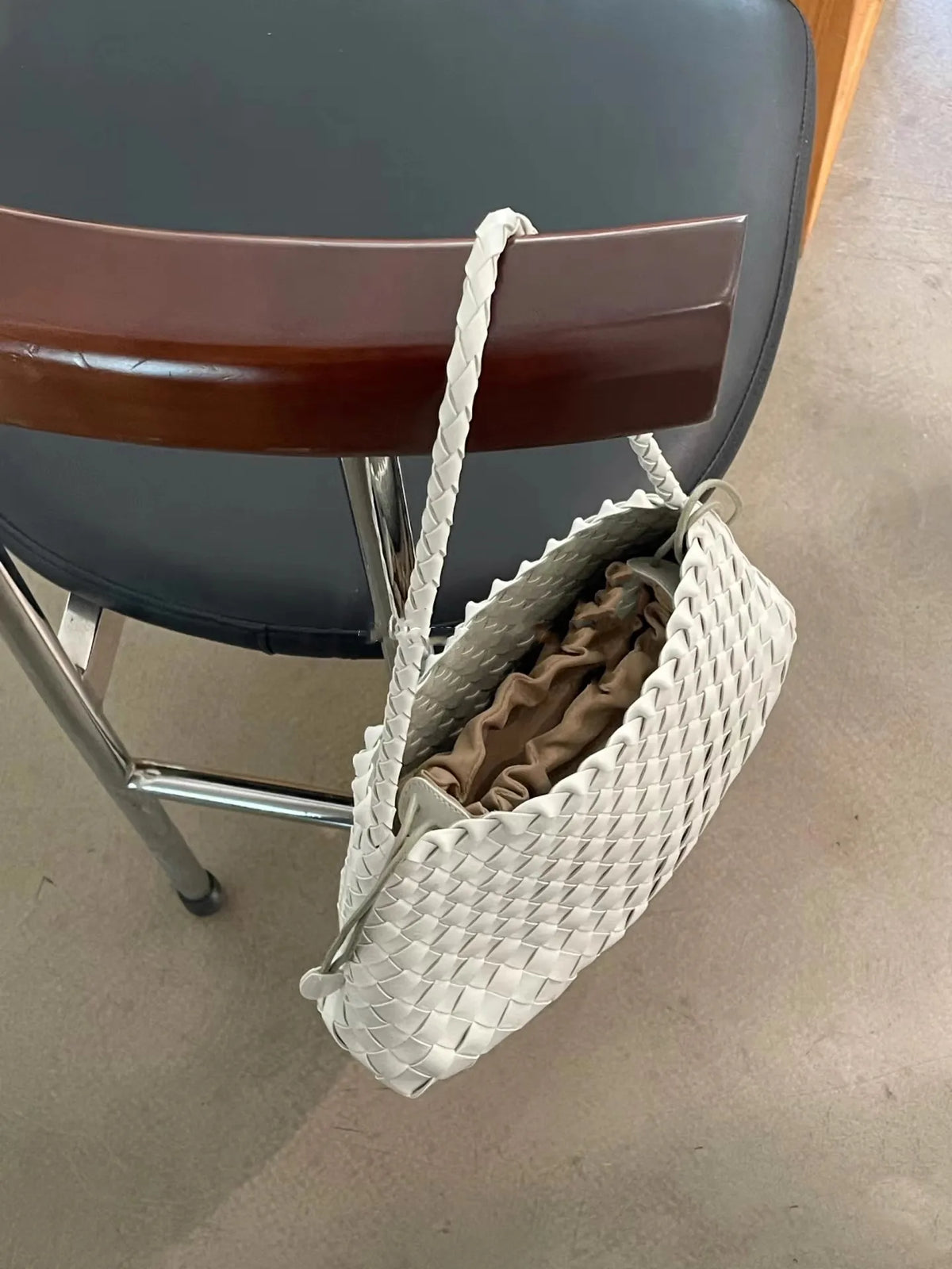 Panier tressé à la française Natacha
