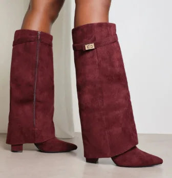 Bottes hautes à boucle Éloïse