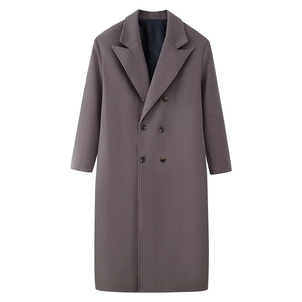 Manteau oversize à revers Manon