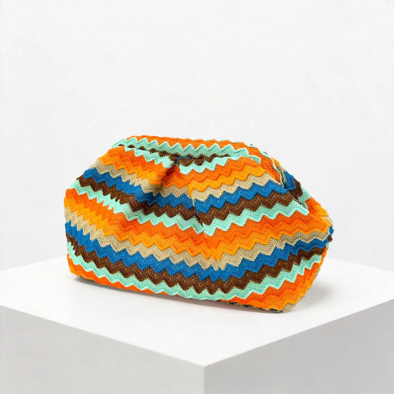 Pochette plissée rétro Henriette
