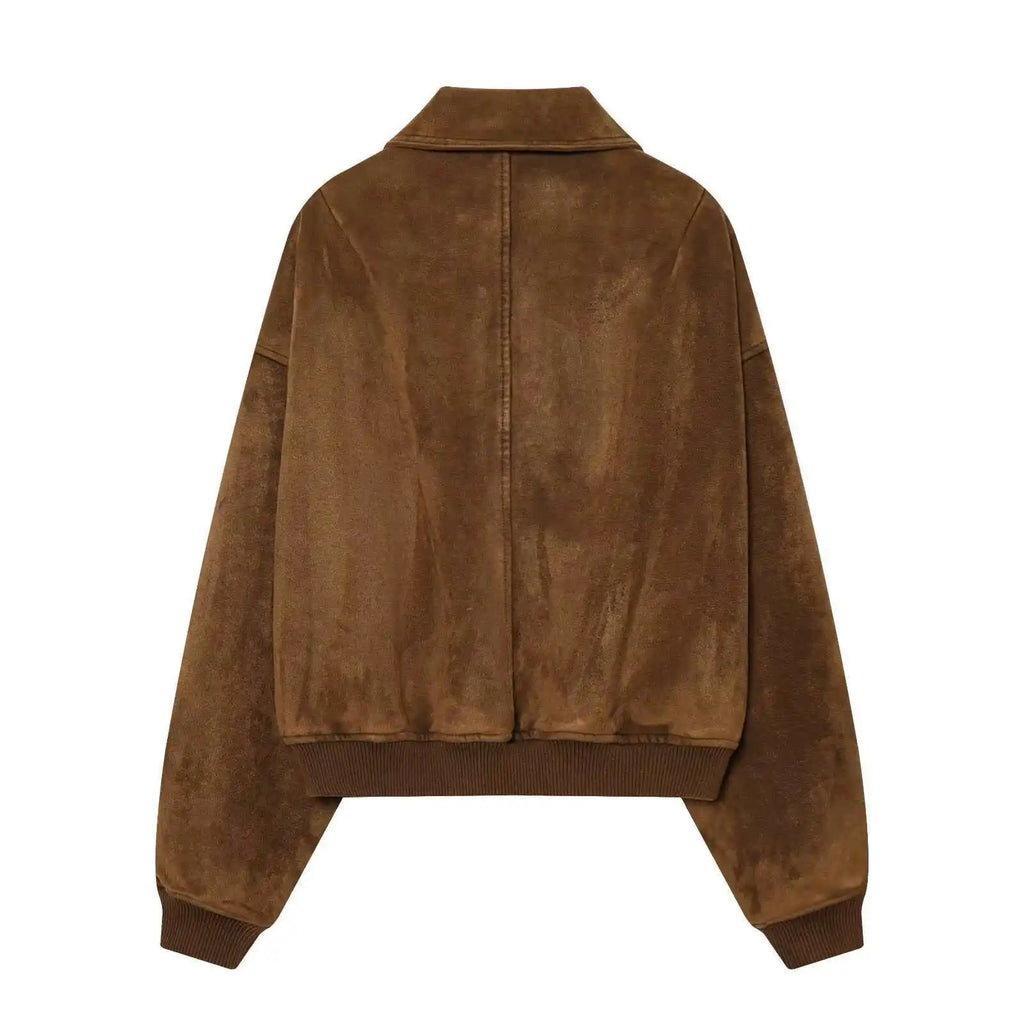 Veste effet velours Colombe