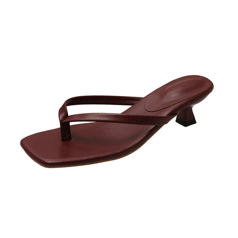 Mules con tacco basso e listino Eulalie