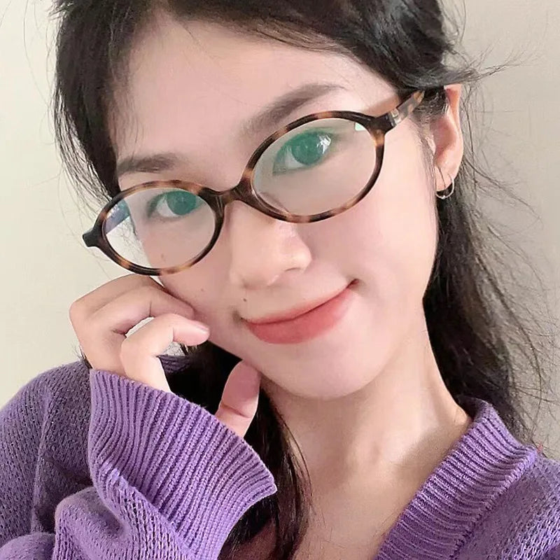 Petites lunettes ovales vintage Léonie