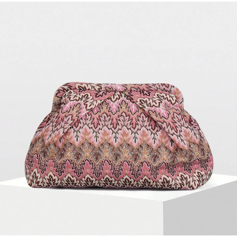 Pochette plissée rétro Henriette