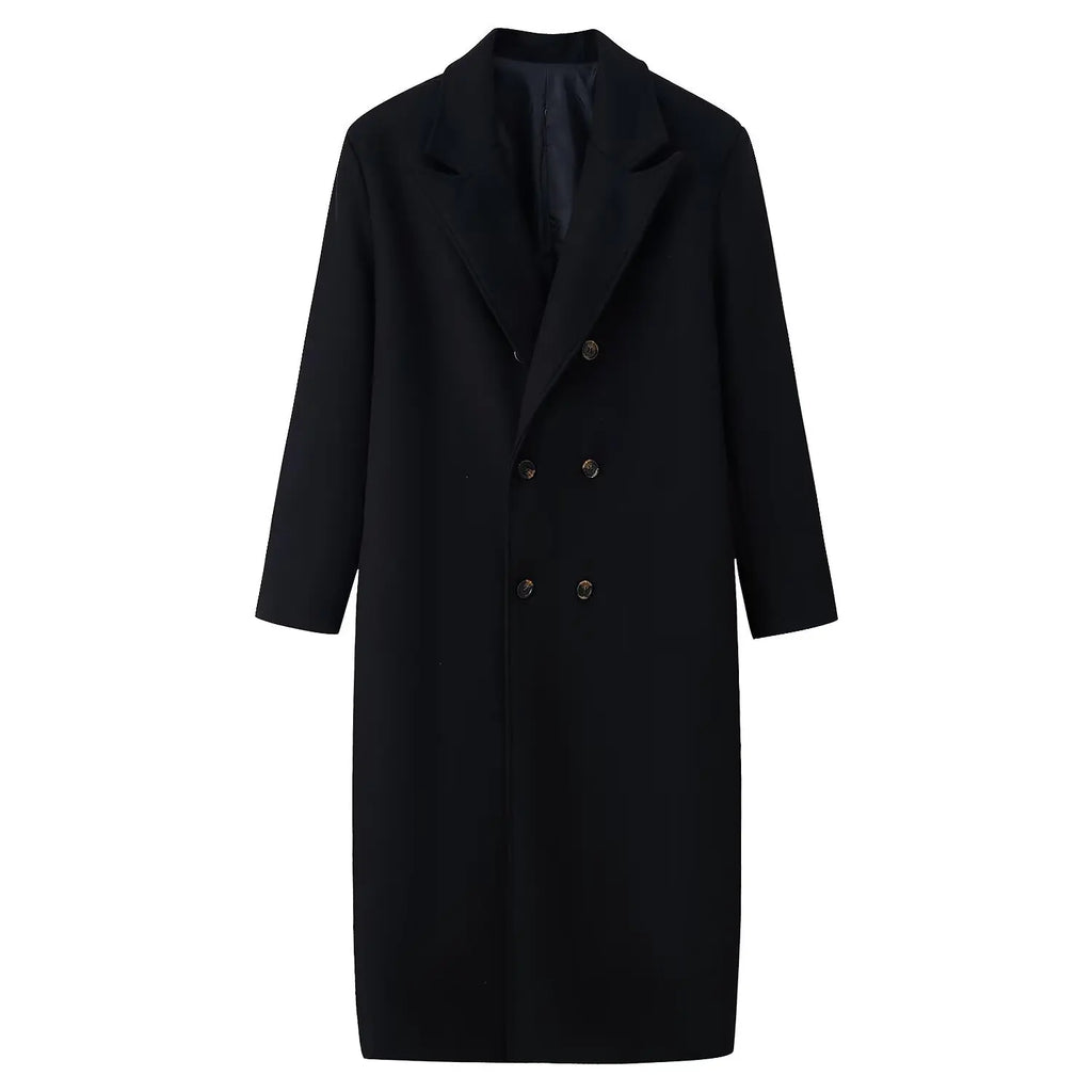 Manteau oversize à revers Manon
