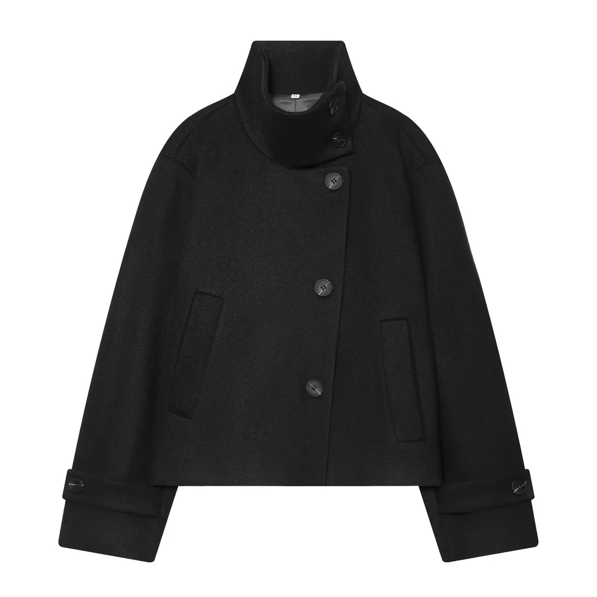 Veste courte à col montant Garance