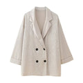 Quitterie flowy blazer and trouser set
