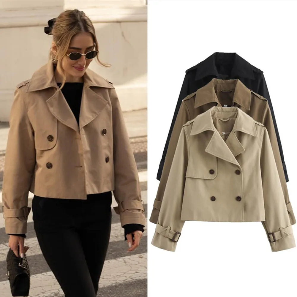 Trench court vintage Pénélope