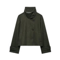 Veste épaisse à col montant Solène