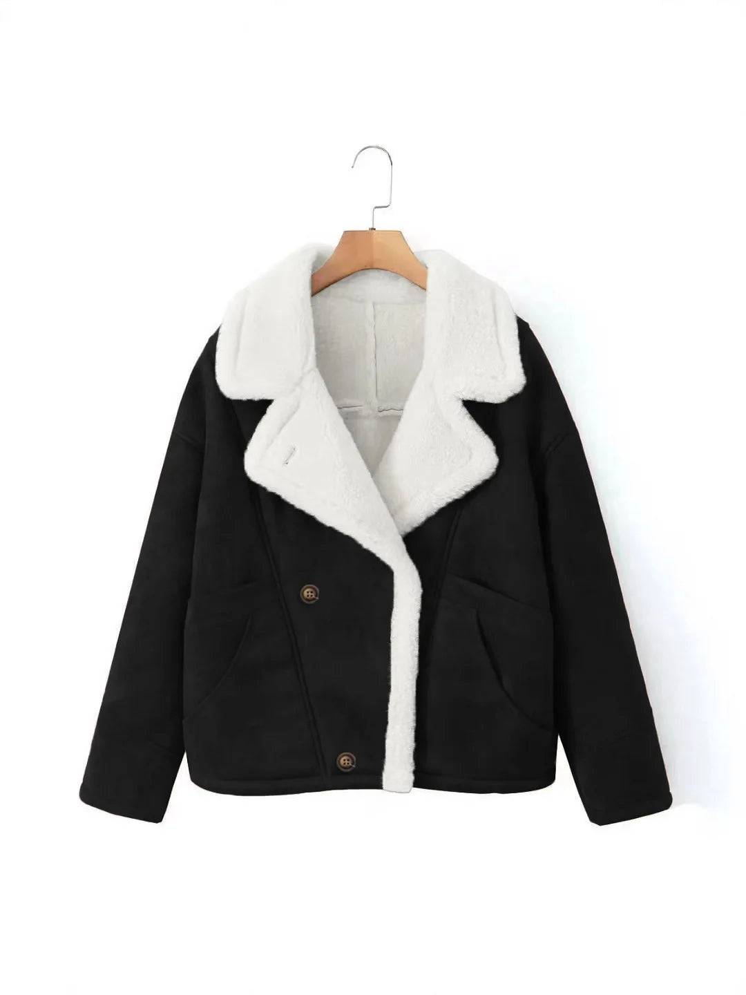 Veste doublée effet mouton Paule