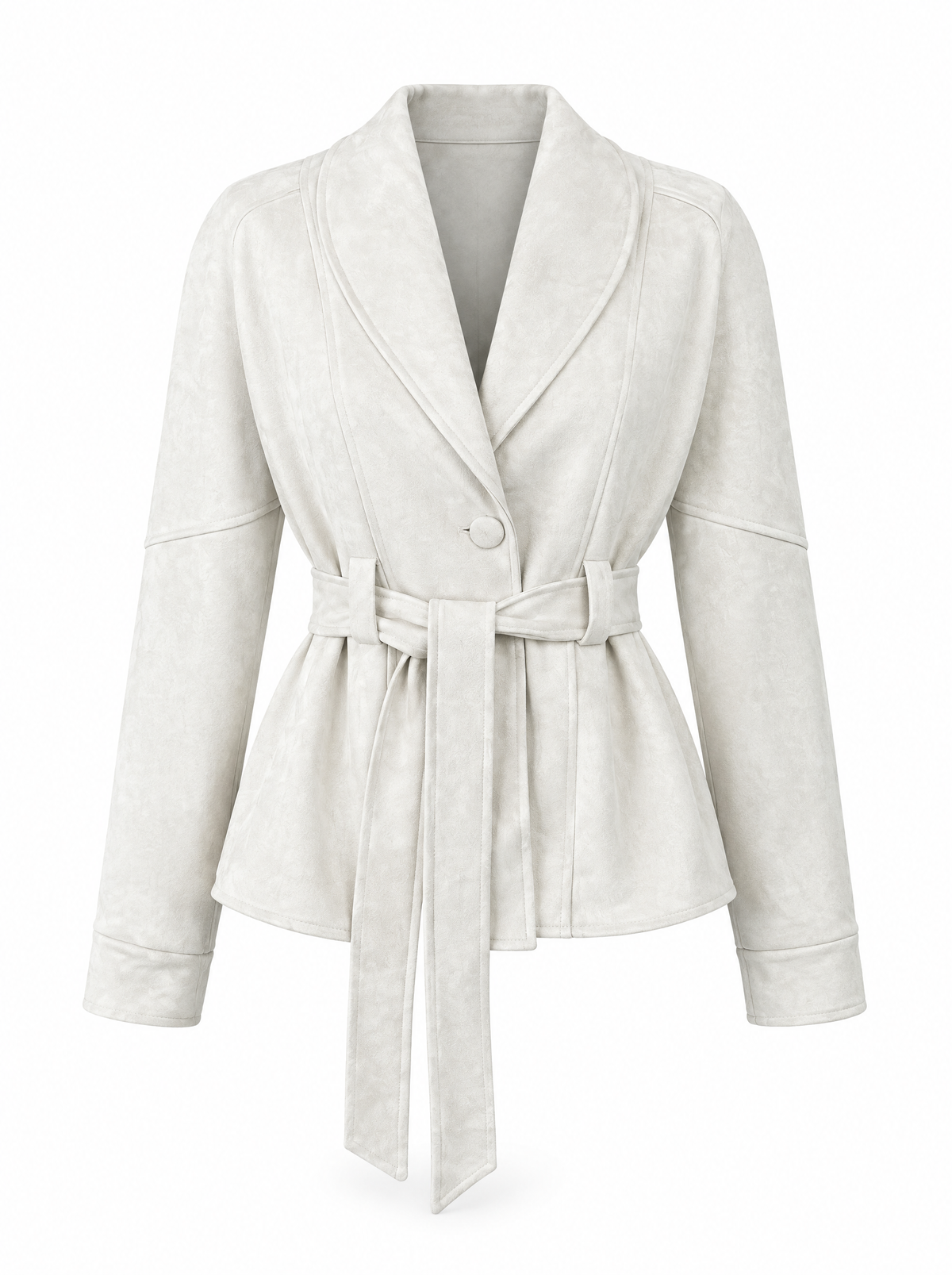 Veste effet suède à lacet Babette