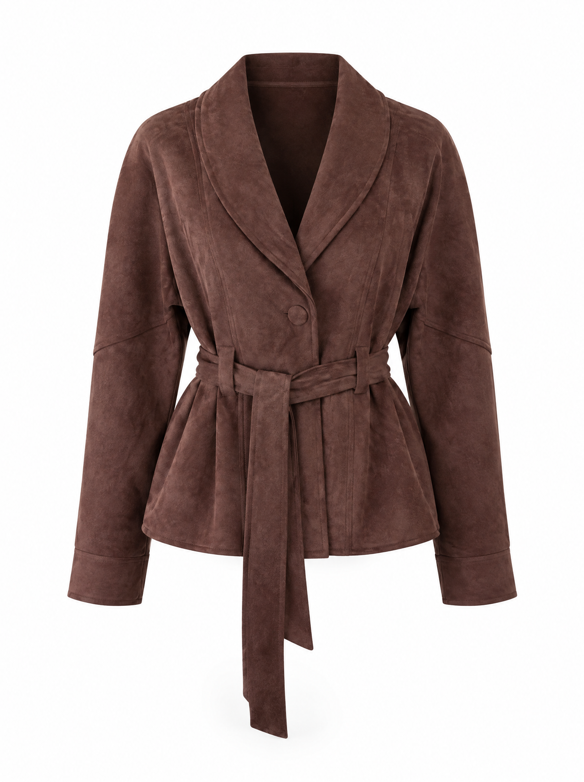 Veste effet suède à lacet Babette
