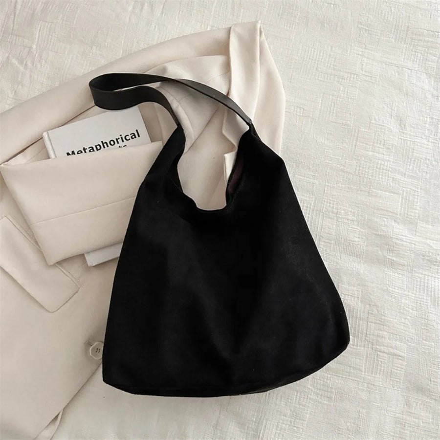 Sac porté épaule effet daim Nathalie