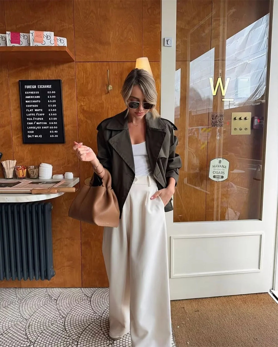 Trench court vintage Pénélope