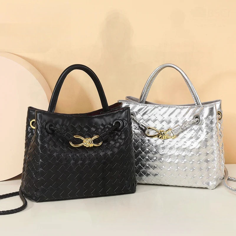 Sac tressé à poignée Thaïs