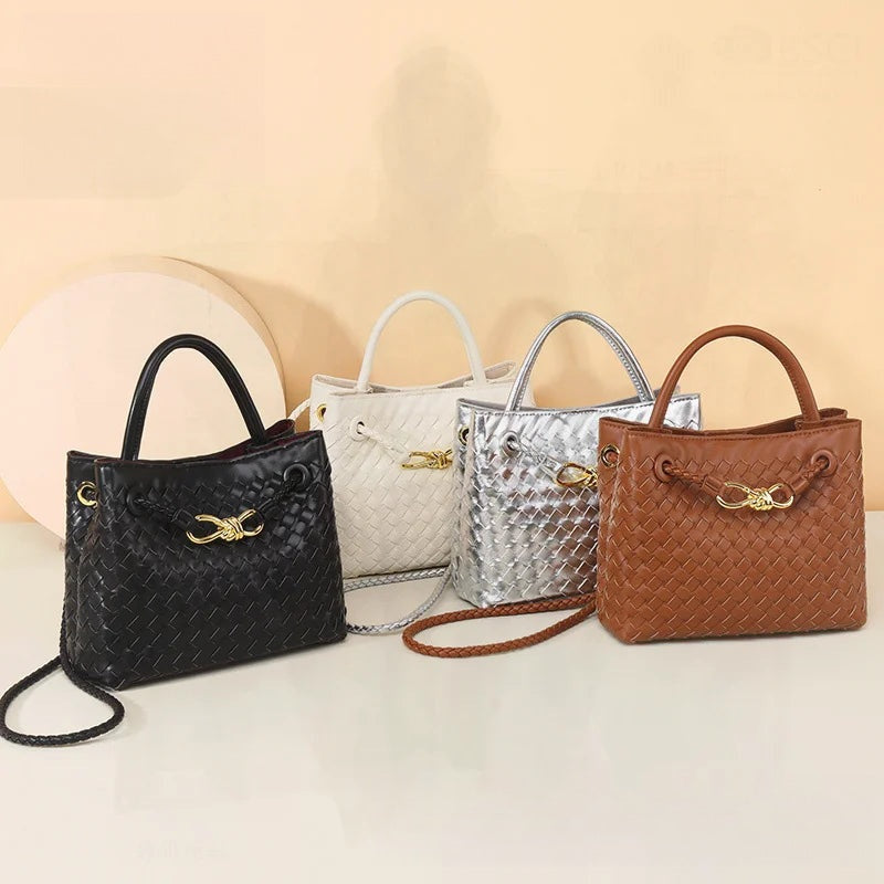 Sac tressé à poignée Thaïs