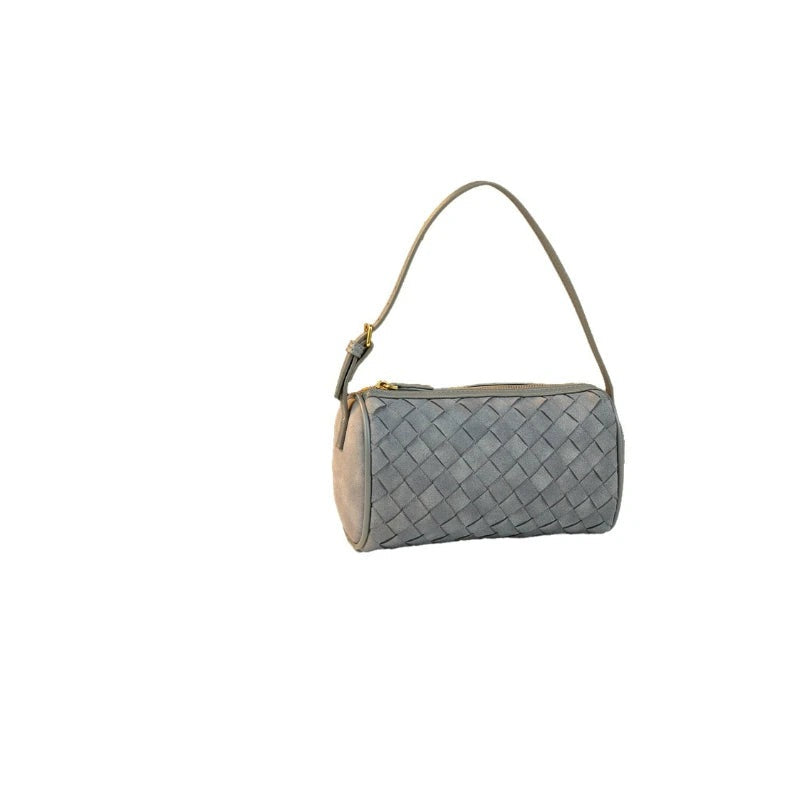 Sac cylindre effet tressé Lilou