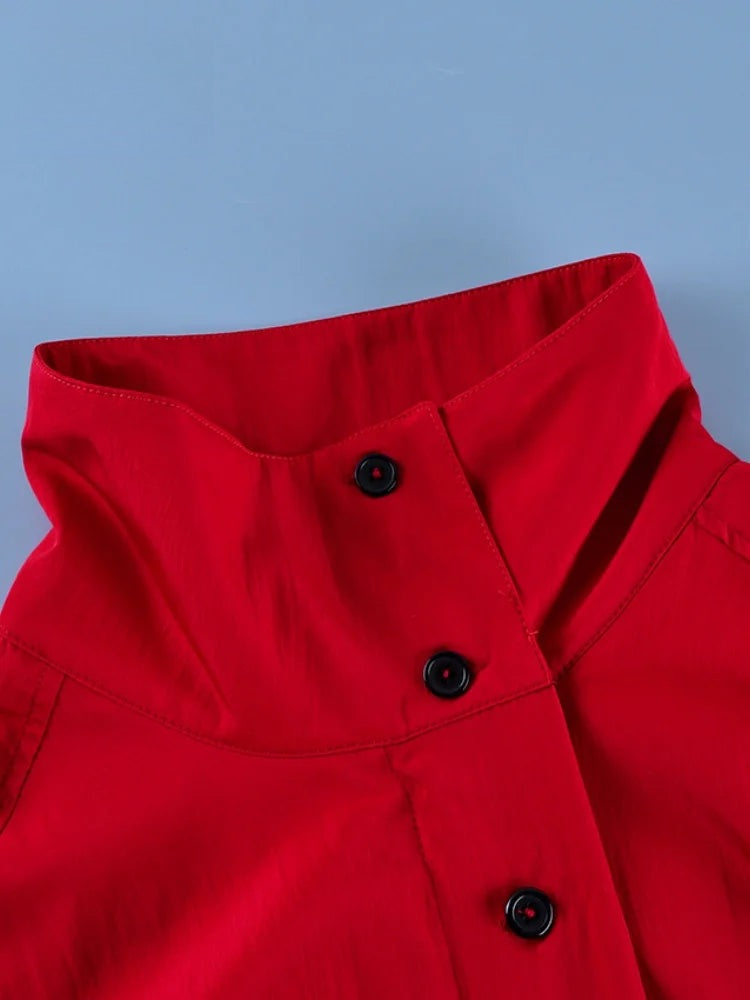 Veste coupe-vent à col montant Camille