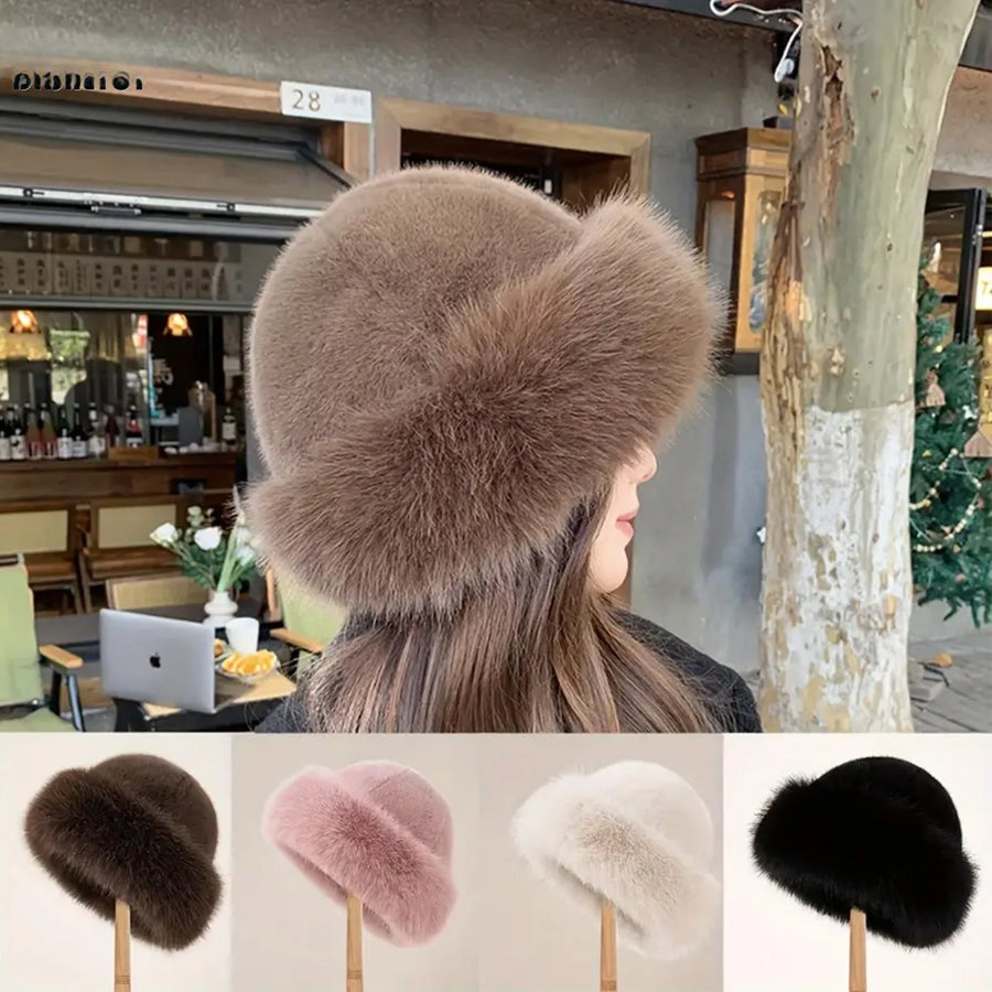 Tuque en fausse fourrure Clotilde